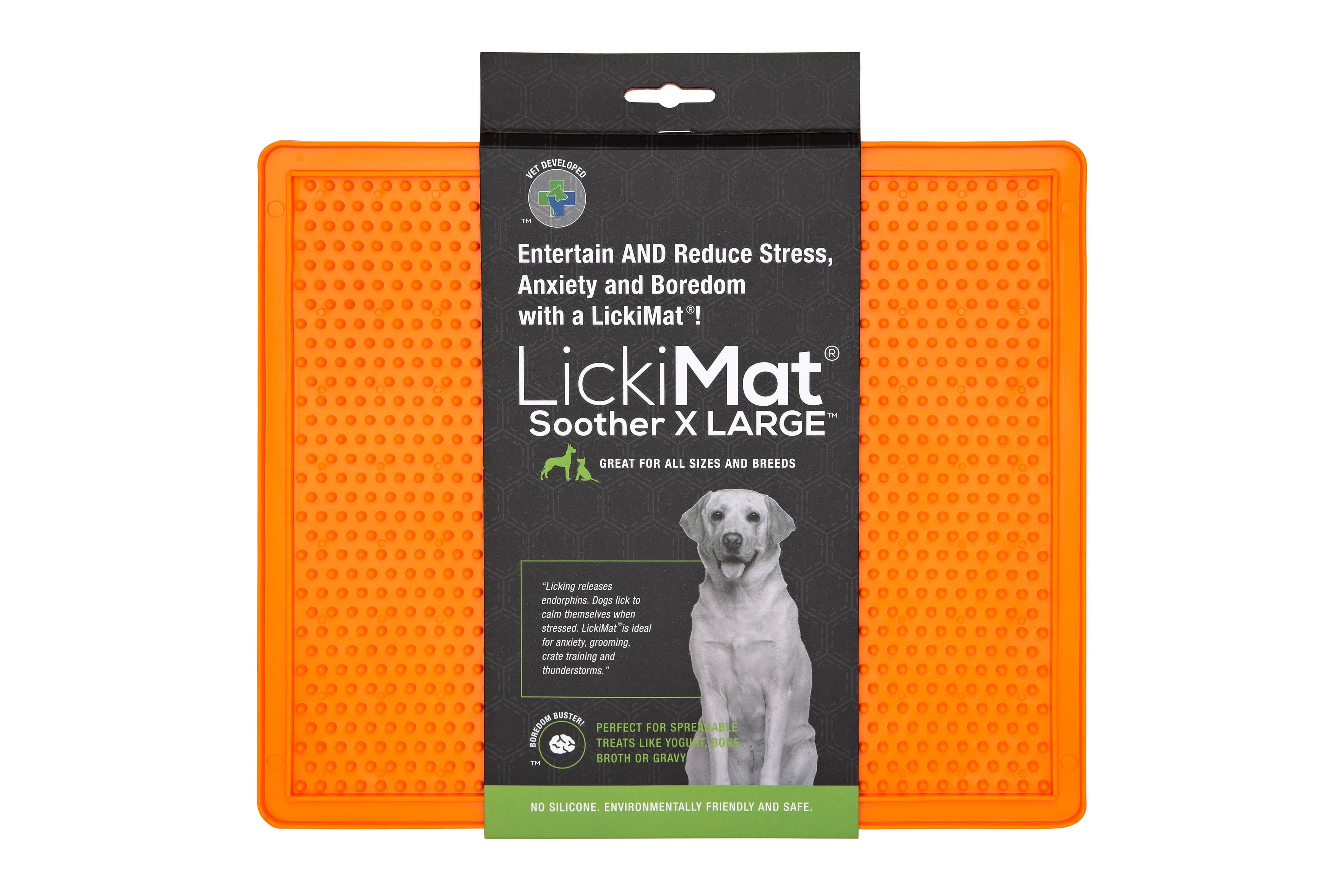 LickiMat Soother XL (Orange)