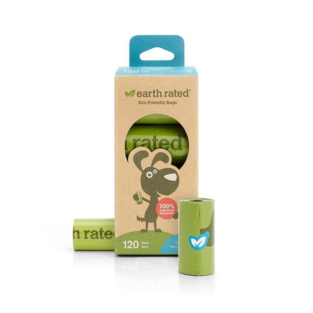 Earth Rated Poop Bags 120 Unscented (8x15)
