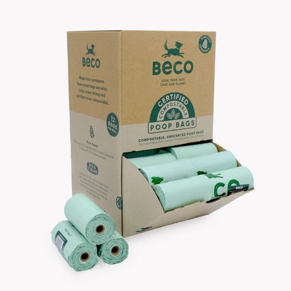 Beco Compostable Poop Bags Roll (12pk)