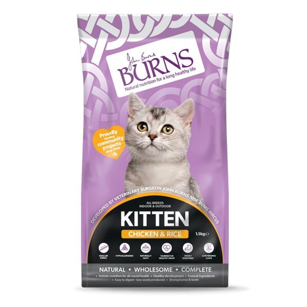 Burns Kitten Chicken & Rice (1.5kg)
