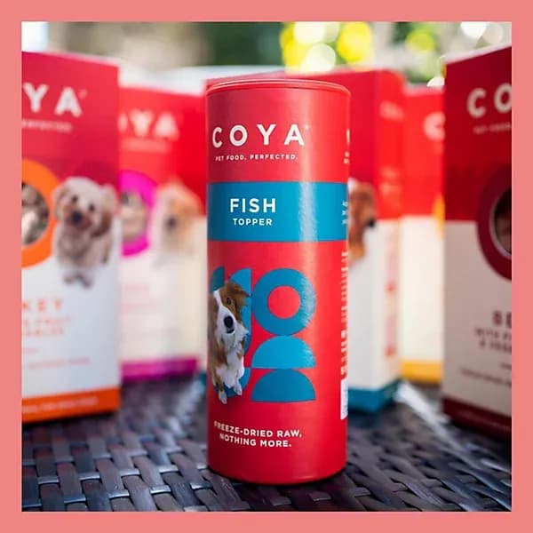 Coya Adult Dog Topper Fish (50g)