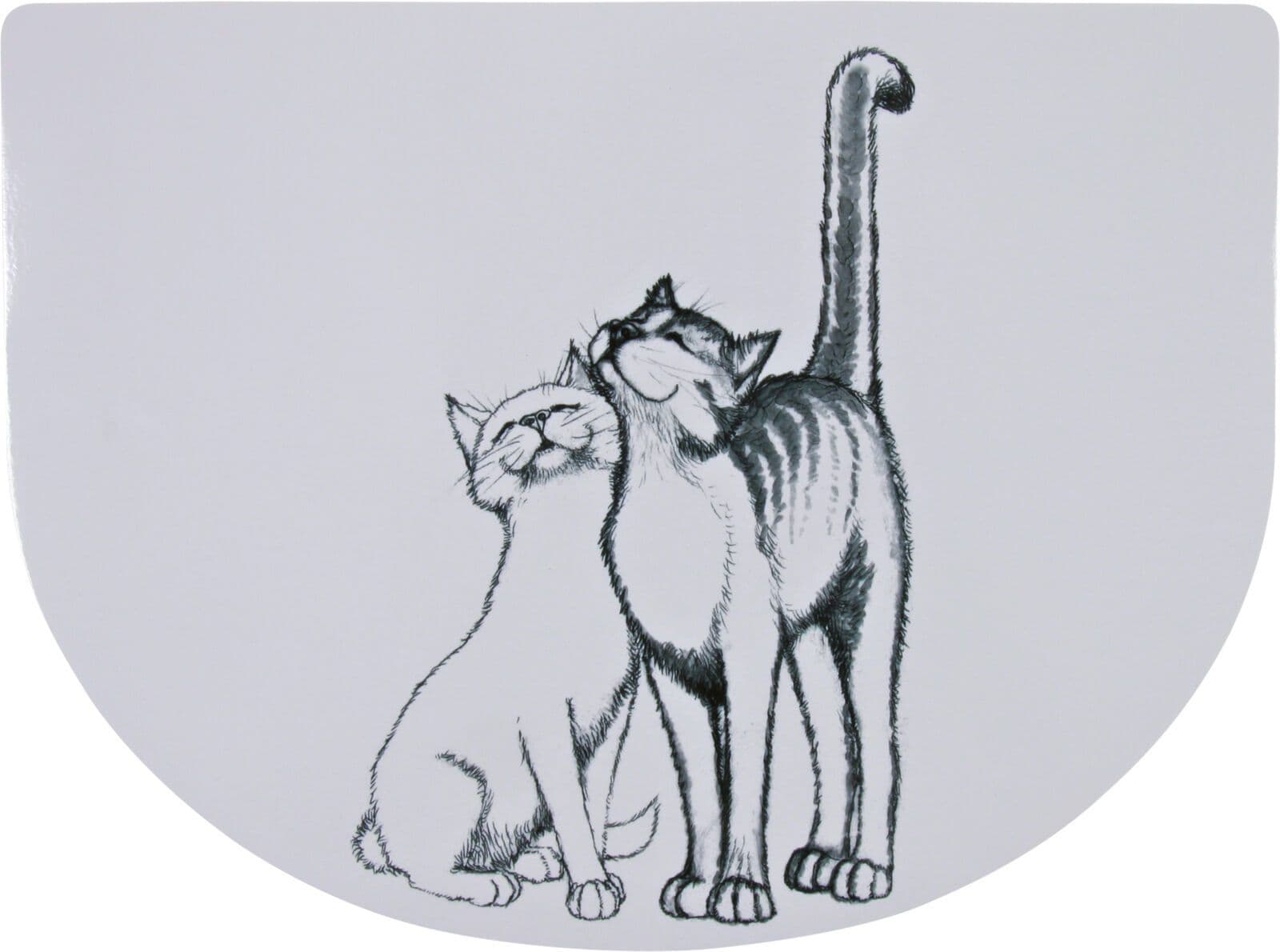Place Mat Pussy Cat White (40cm x 30cm)