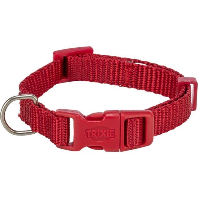 Trixie Premium Collar Red (XS-S / 22cm-35cm x 10mm)