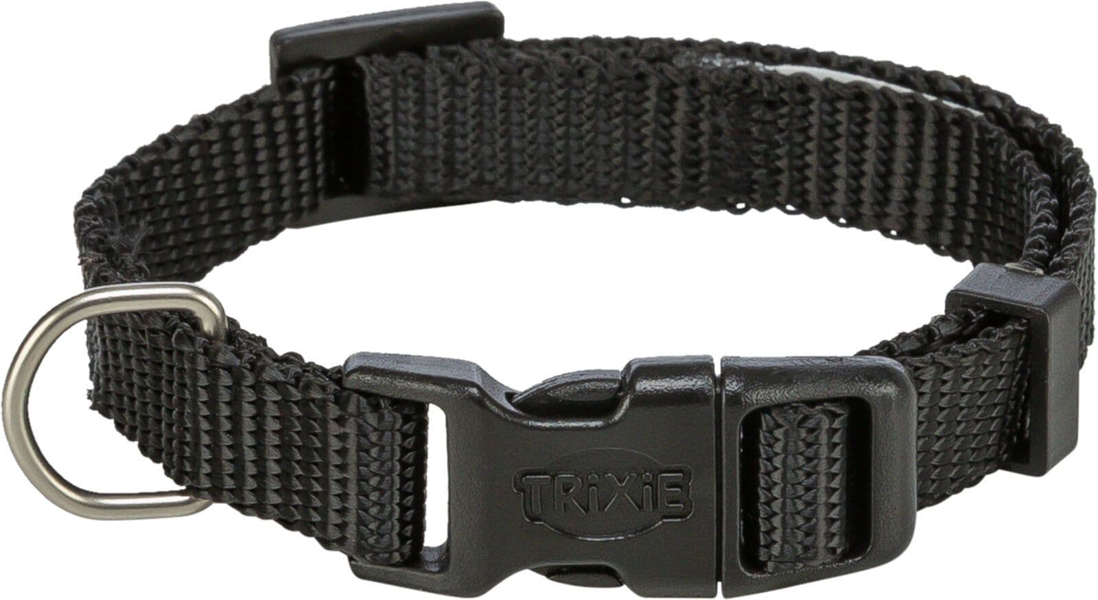 Trixie Premium Collar Black (L-XL / 40cm-65cm x 25mm)