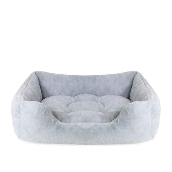 Rosewood Fur Blue Box Bed (Large / 71x58x23cm)