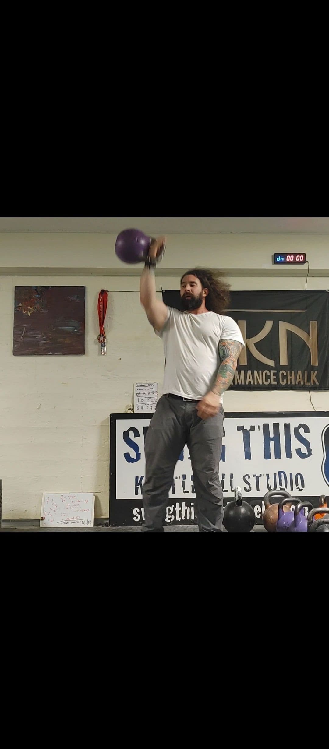Rosewood Floating Kettlebell