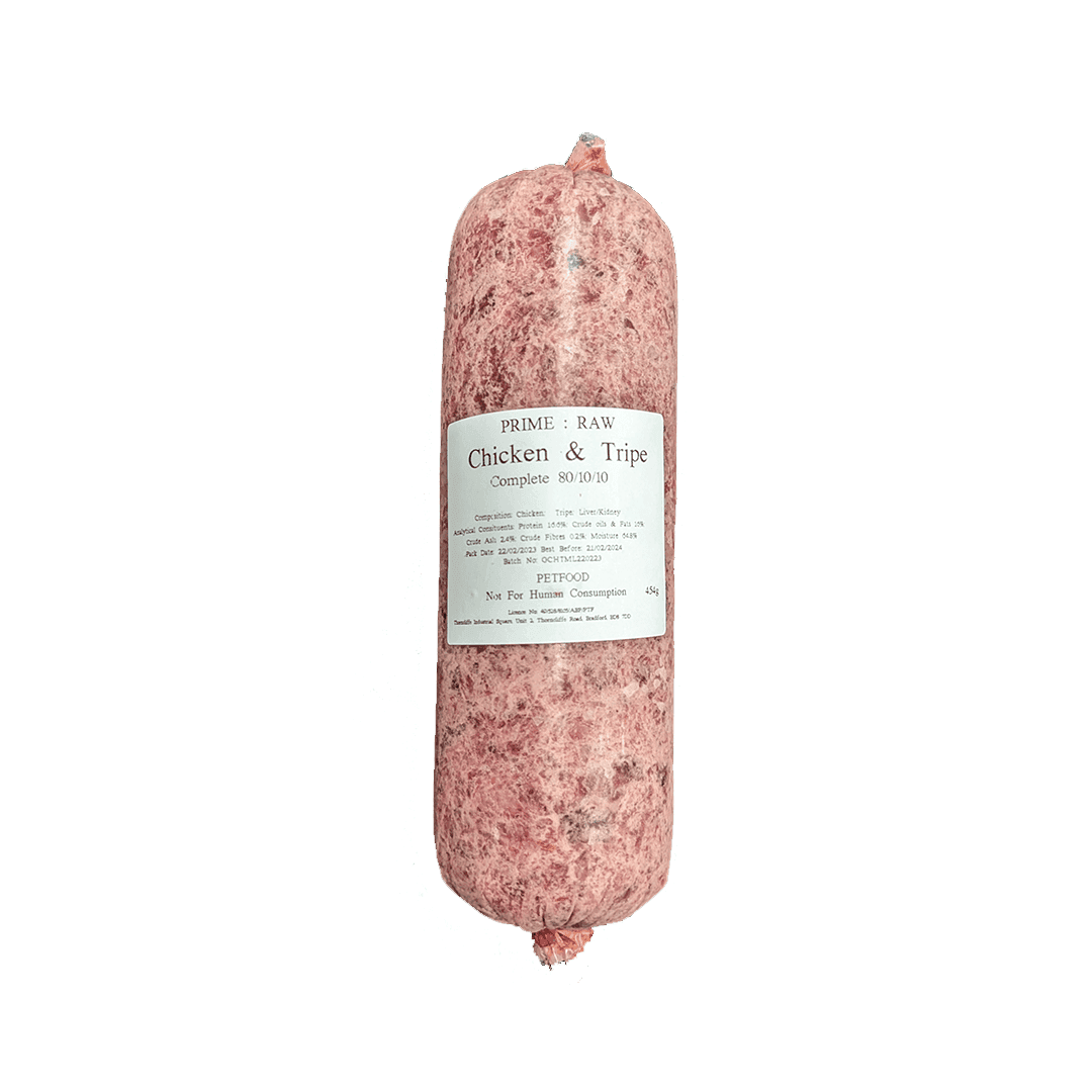 Prime Raw Complete Chicken & Tripe (454g)