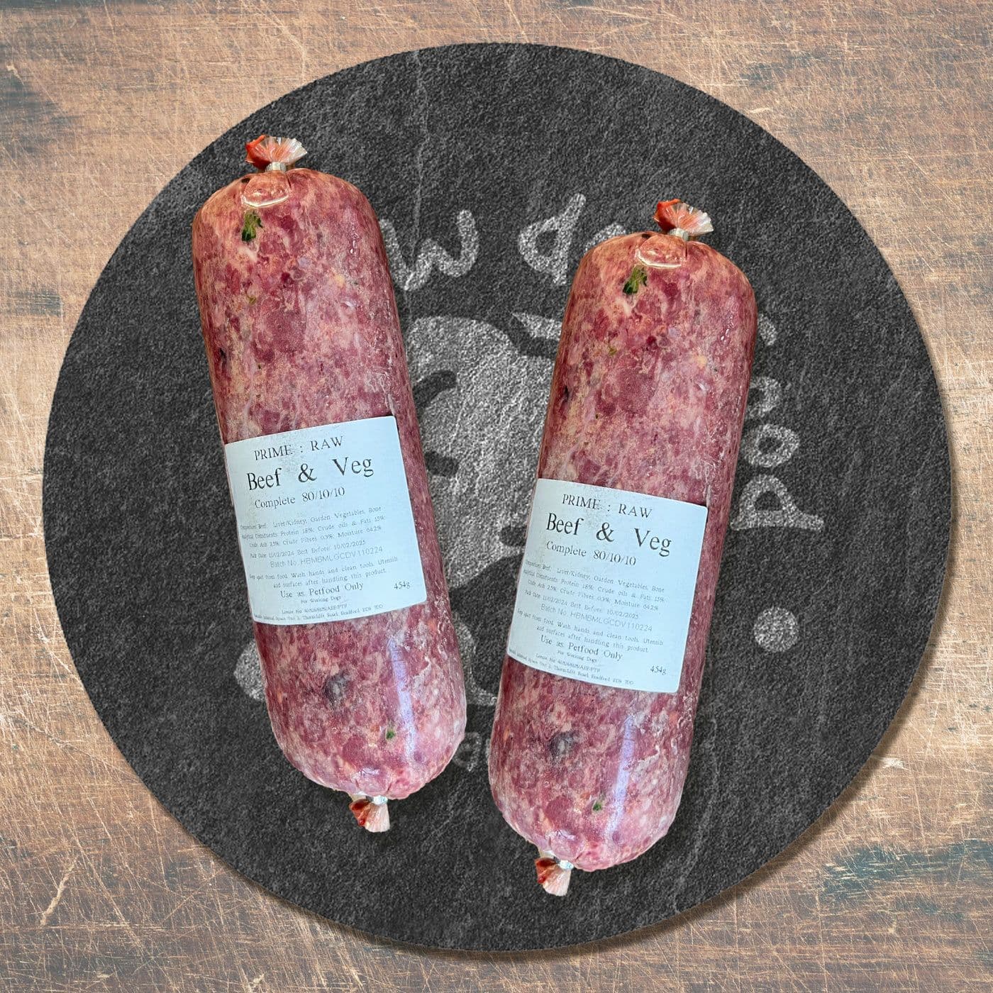 Prime Raw Complete Beef & Veg (454g)