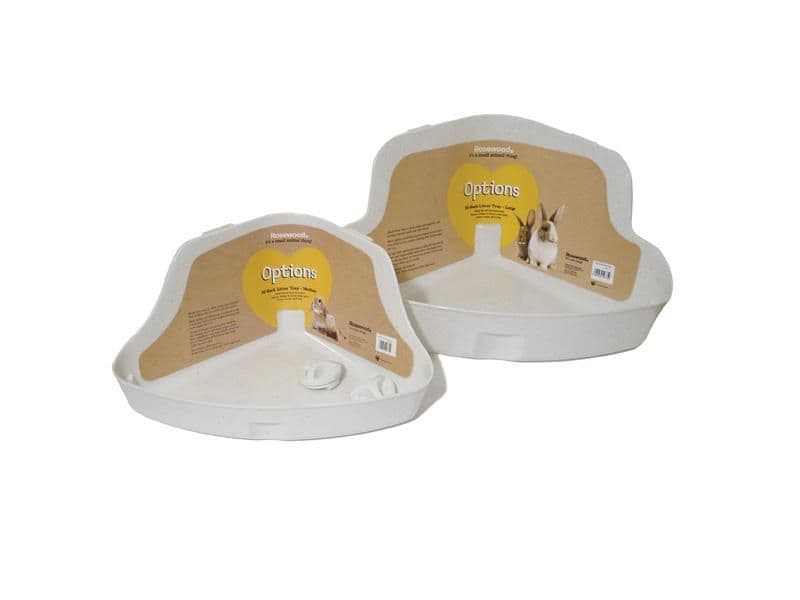 Rosewood Options Corner Litter Tray (Medium)