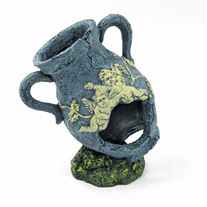 Hugo Blue Jar (14 x 9 x 16cm)
