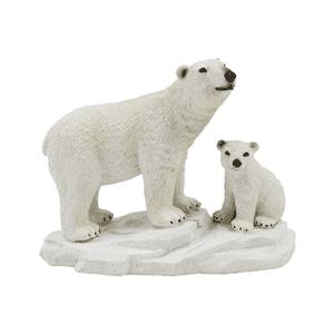 Hugo Polar Bears (13 x 7 x 10cm)