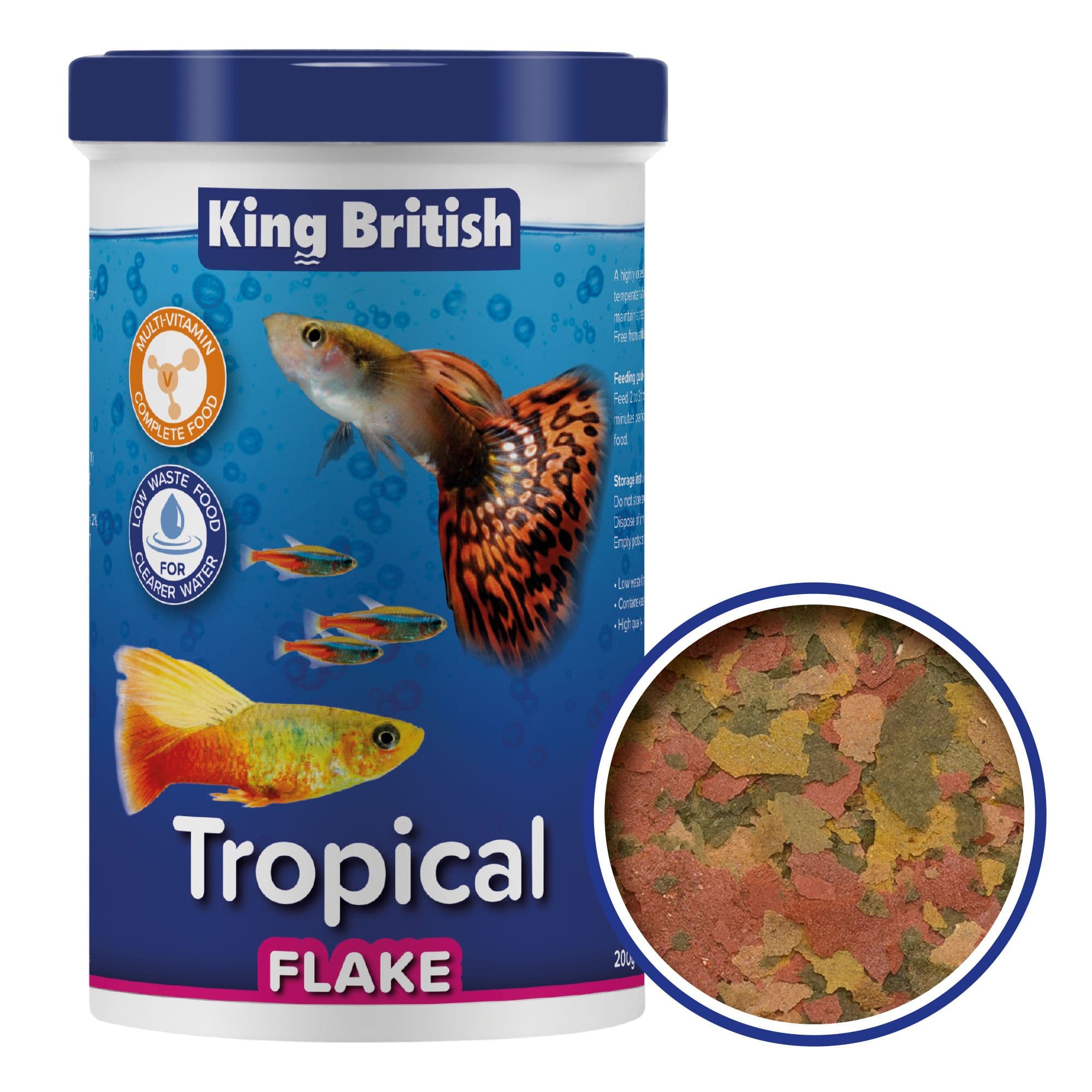 King British Tropical Flake (With IHB) (200G)