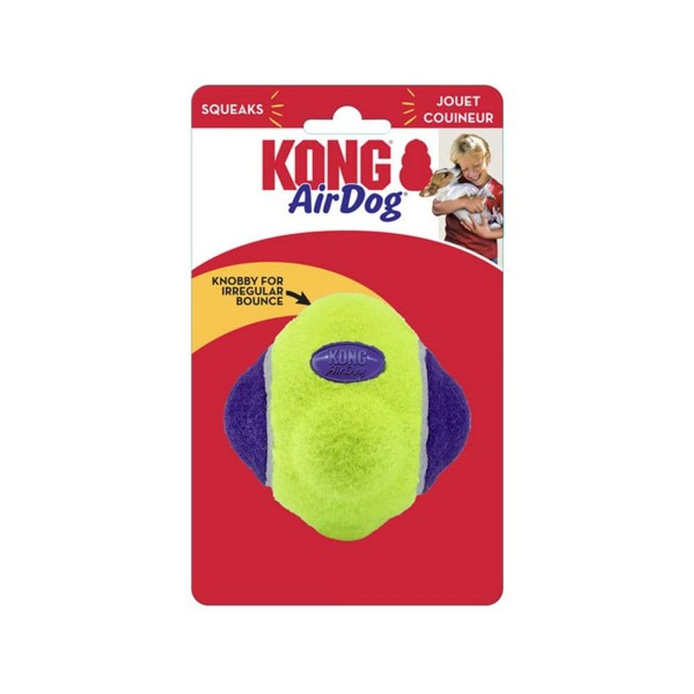 Kong AirDog Squeaker Knobbly Ball (Medium/Large)