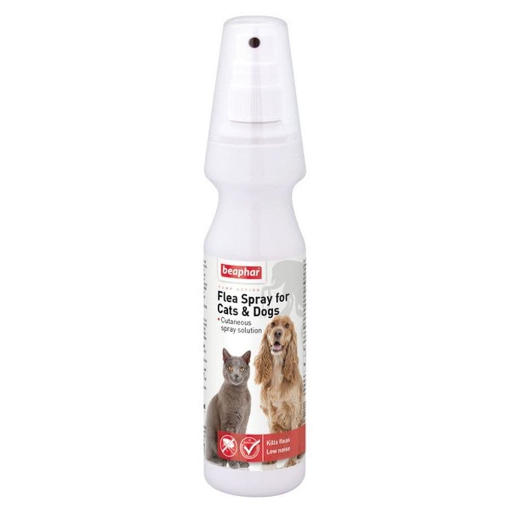 Beaphar Pump Flea Spray For Cats & Dogs (150ml)