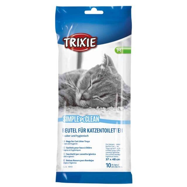 Trixie Simple N Clean Bags For Cat Litter Trays (Medium / 37x48cm) (10pk)