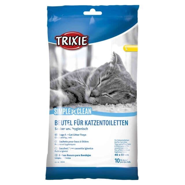 Trixie Simple N Clean Bags For Cat Litter Trays (Large / 46x59cm) (10pk)