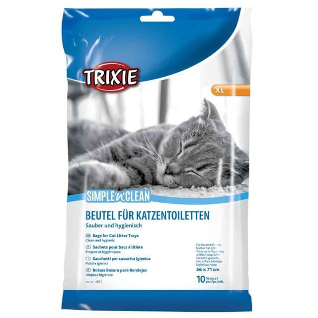Trixie Simple N Clean Bags For Cat Litter Trays (Extra Large / 56x71cm) (10pk)