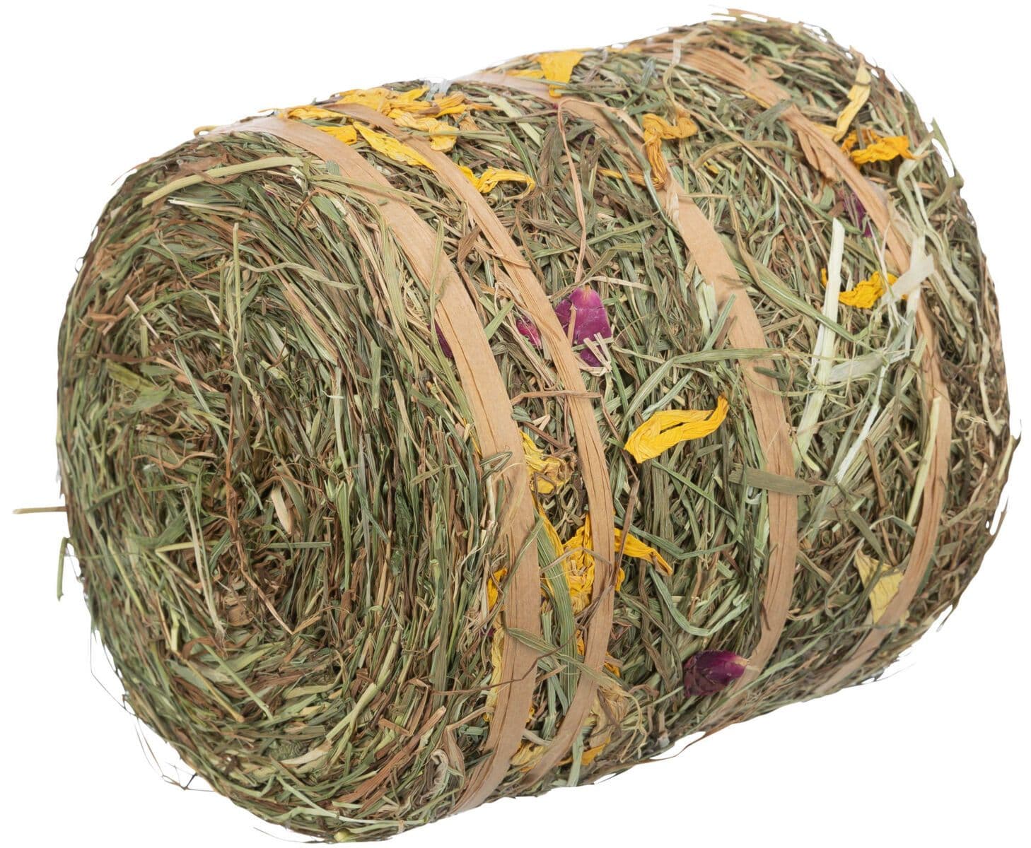 Trixie Hay Roll With Blossoms (500g)