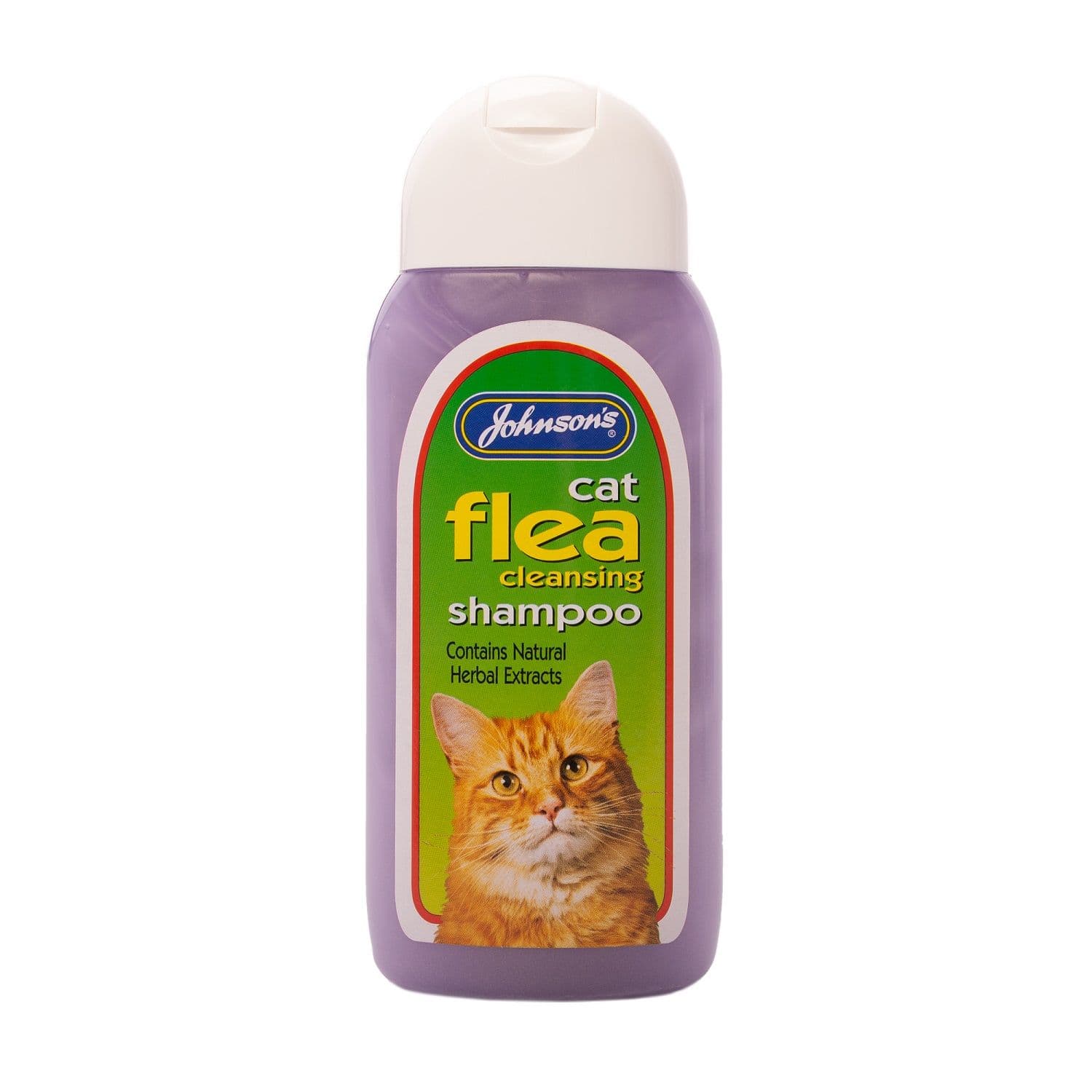 Johnsons Cat Flea Cleansing Shampoo (200ml)