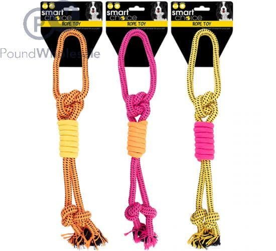 Smart Choice Double Knot Rope Tug Dog Toy (48cm)