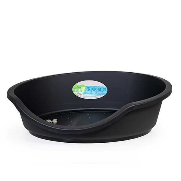 Rosewood Eco Line Plastic Pet Bed Graphite Grey (95cm)