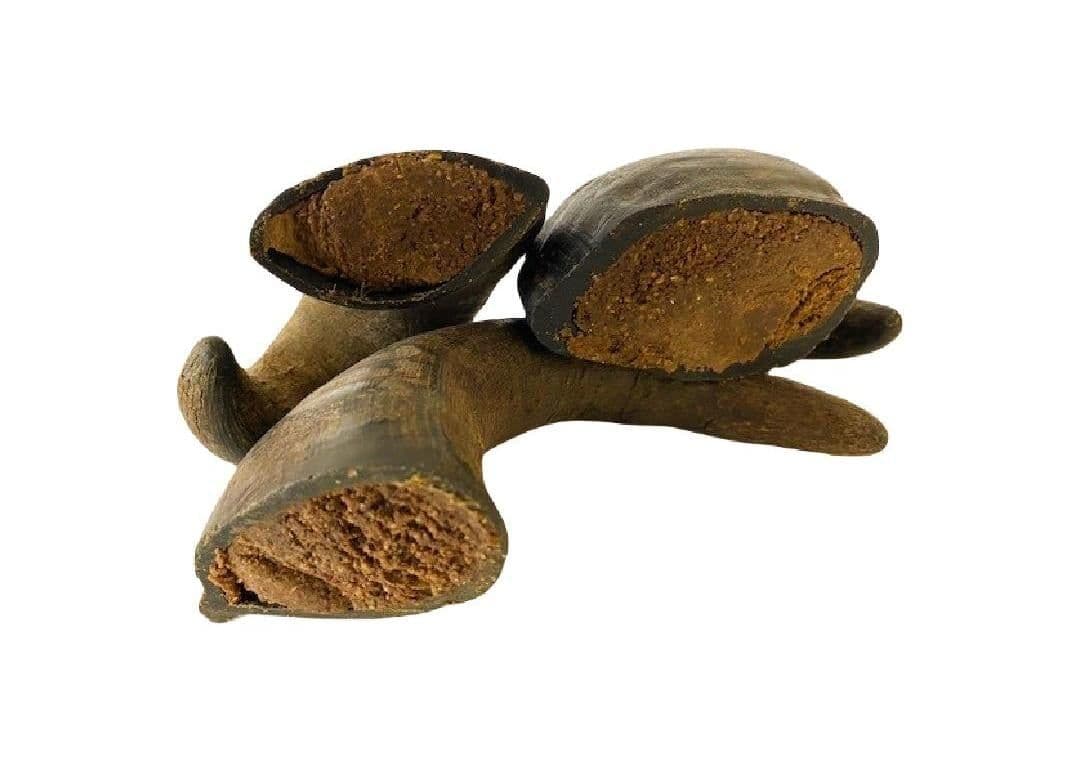Peanut Butter Filled Buffalo Horn (Medium)