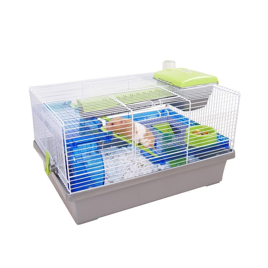 Rosewood Pico Hamster Cage Silver