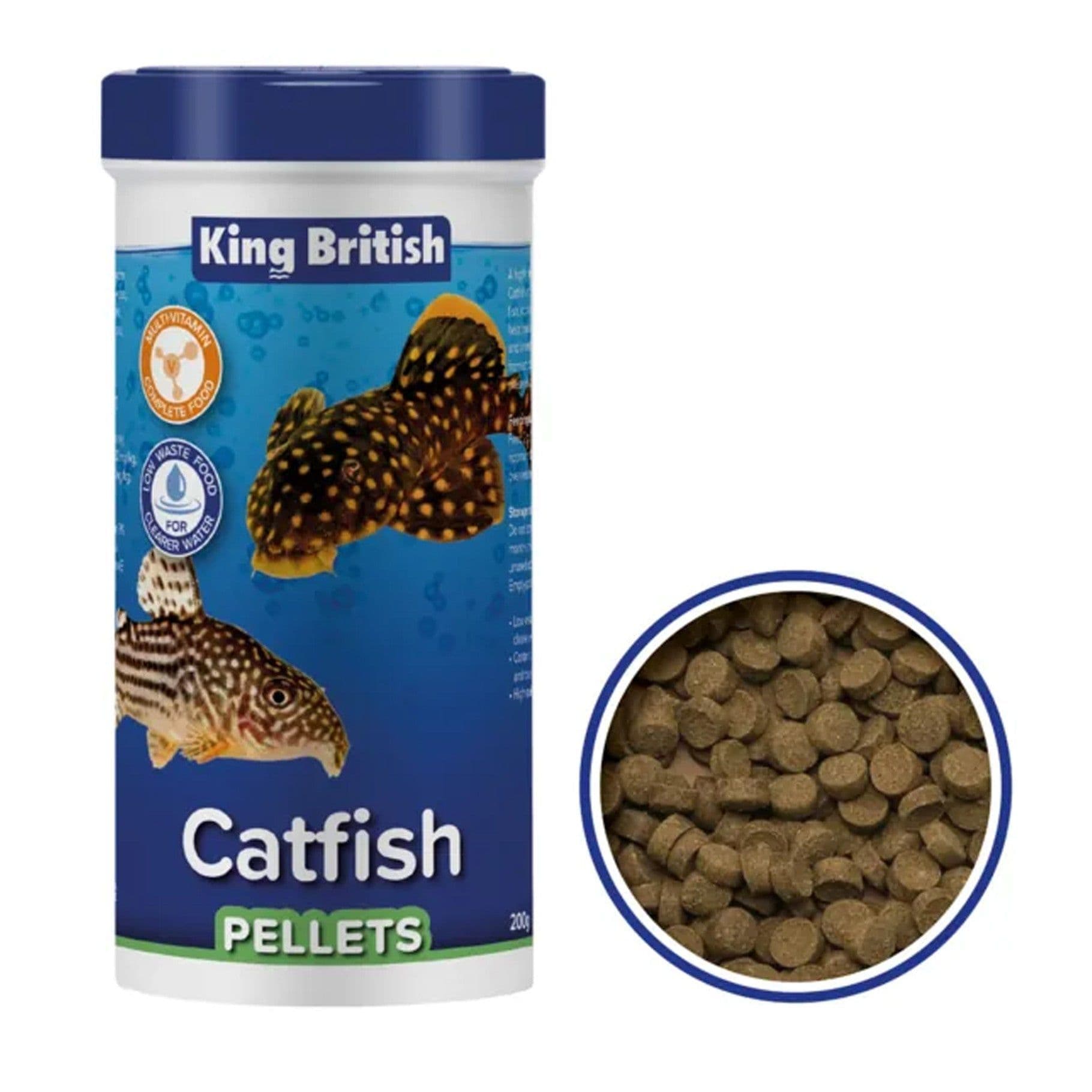 King British Catfish Pellets (600g)