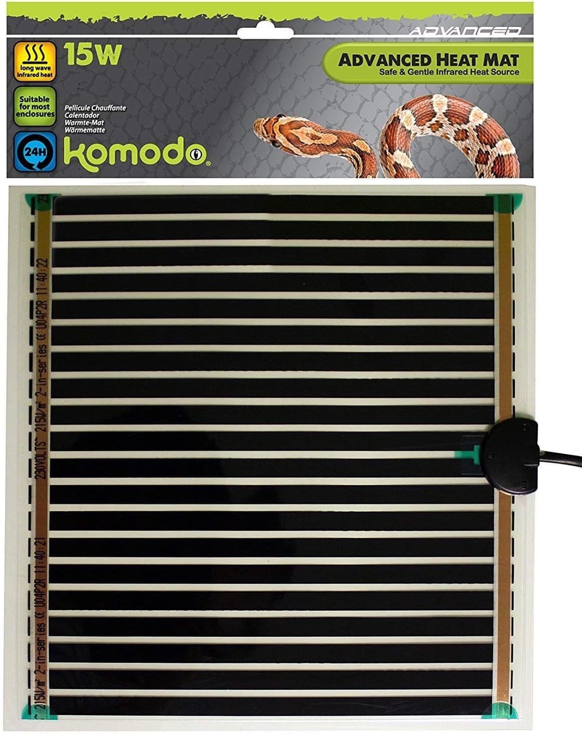 Komodo Pet Advanced Heat Mat 15W (276x274mm)