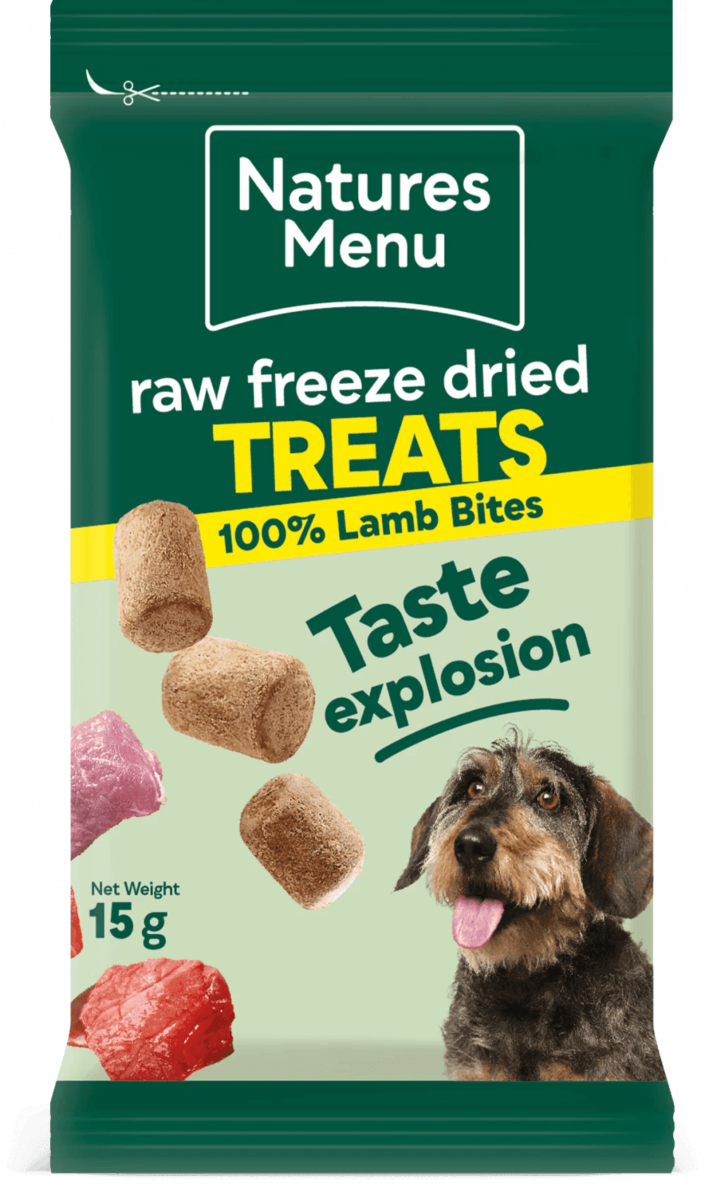 Natures Menu Freeze Dried Bites 100% Lamb (15g)