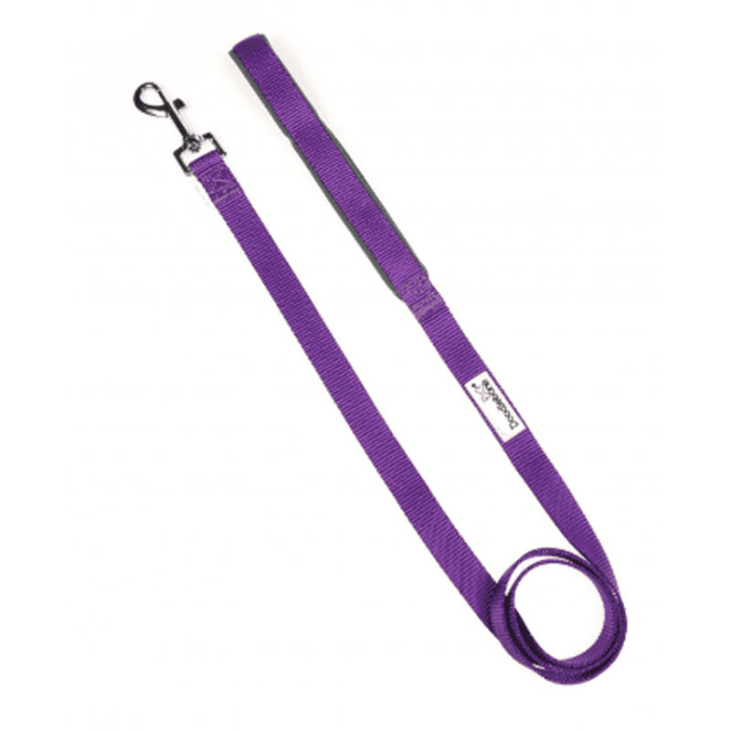 Doodlebone Padded Lead, Violet, 20mm