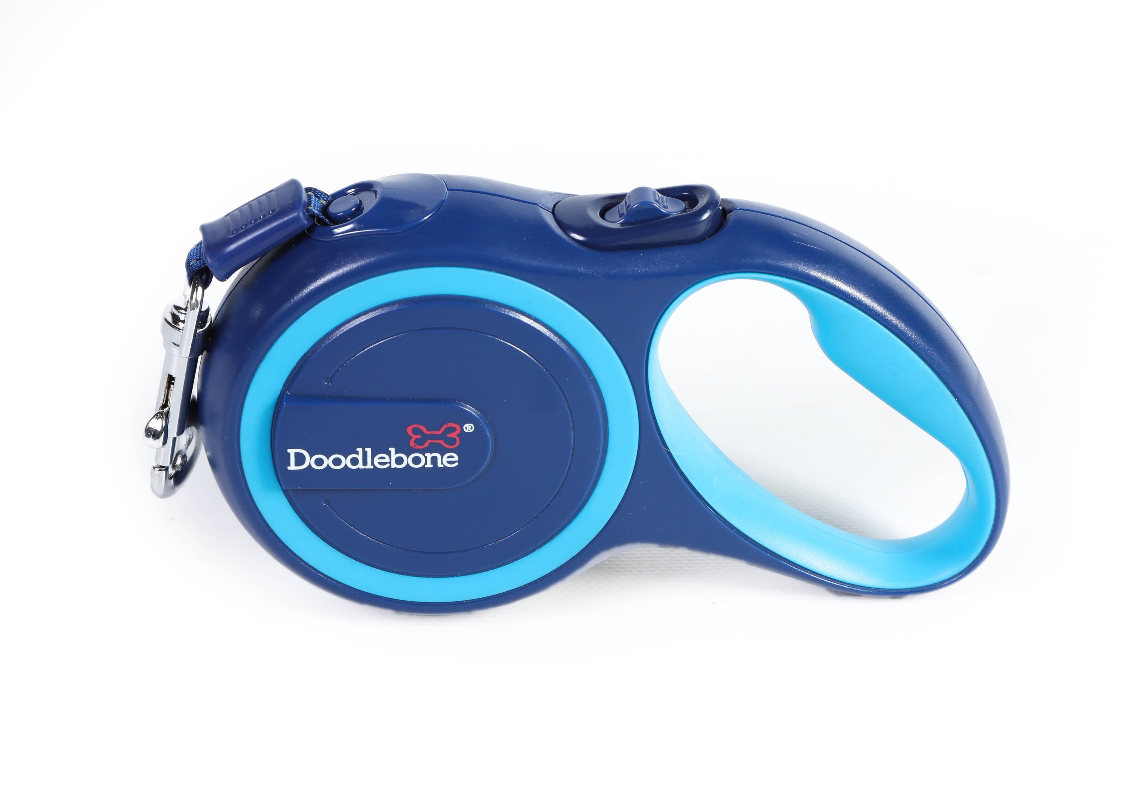 Doodlebone Retractable Lead, Sapphire, 5m