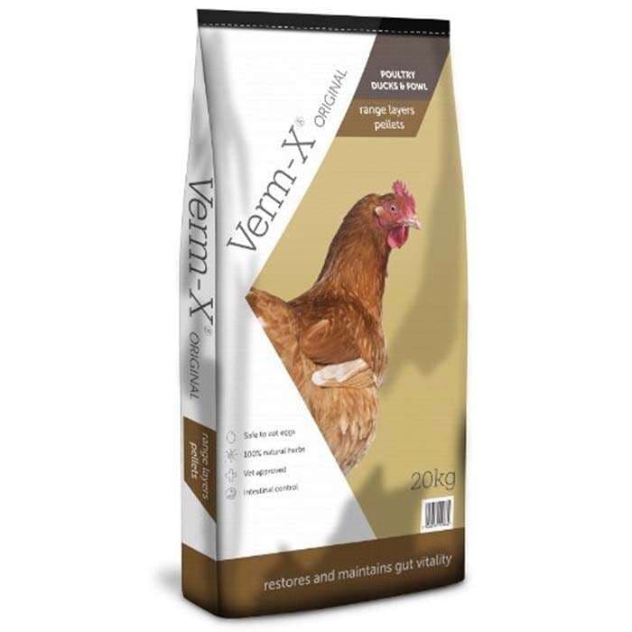 Verm X Layers Pellets with Verm-X (20kg)