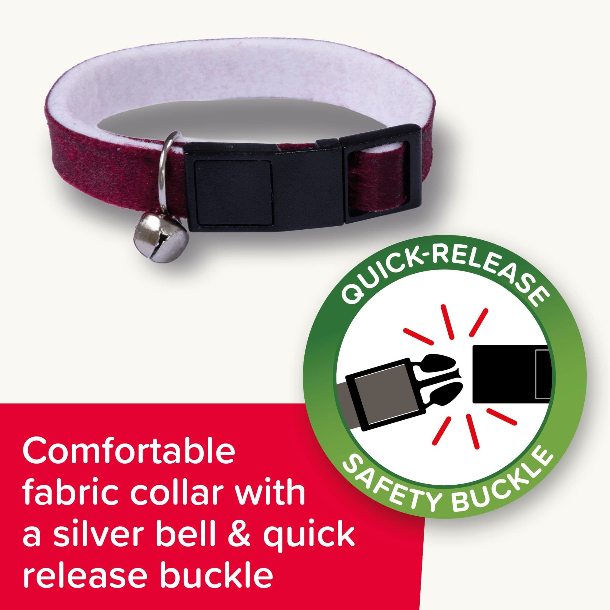 Beaphar Velvet Soft Cat Flea Collar (30cm)