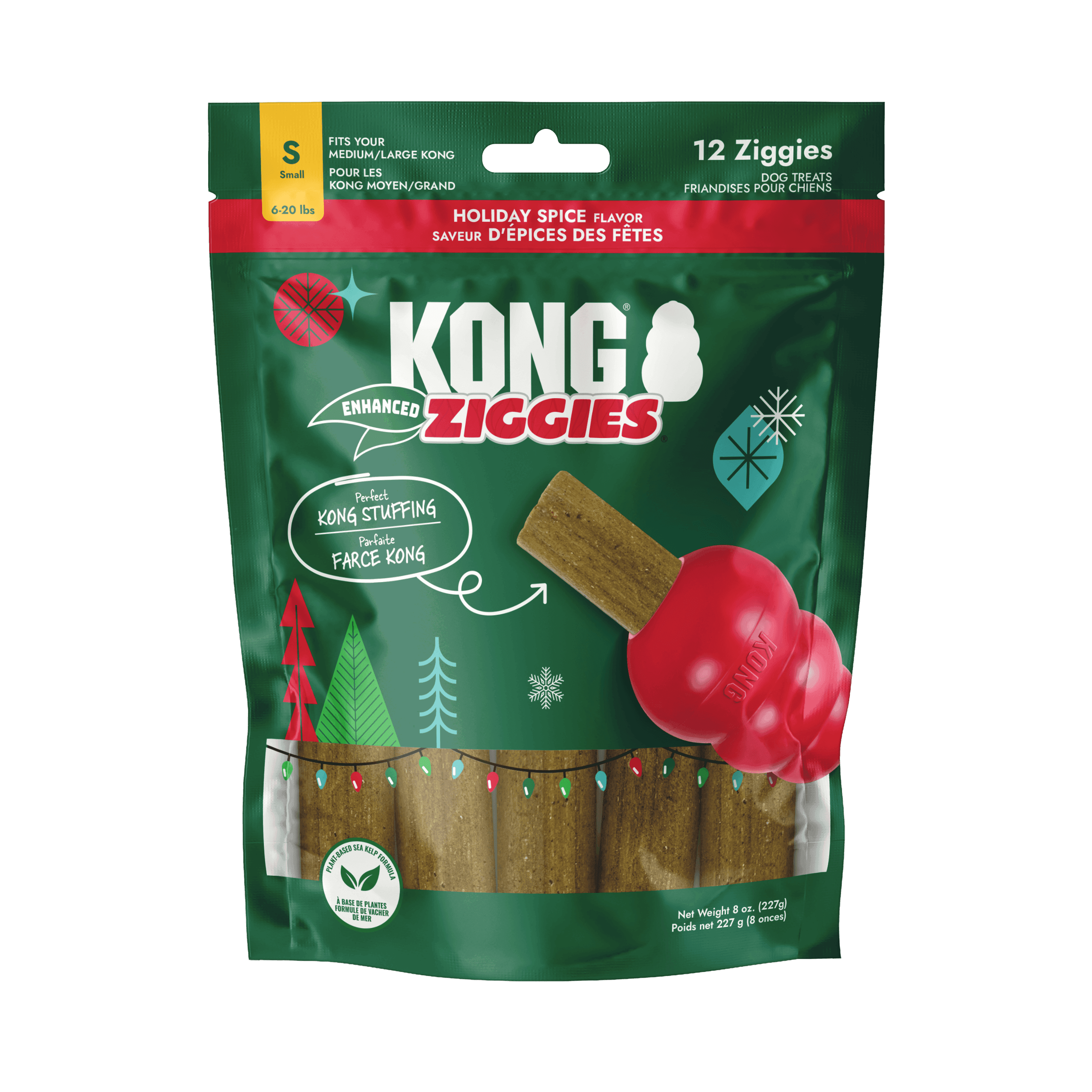 Kong Ziggies Enhanced (Small/198g)