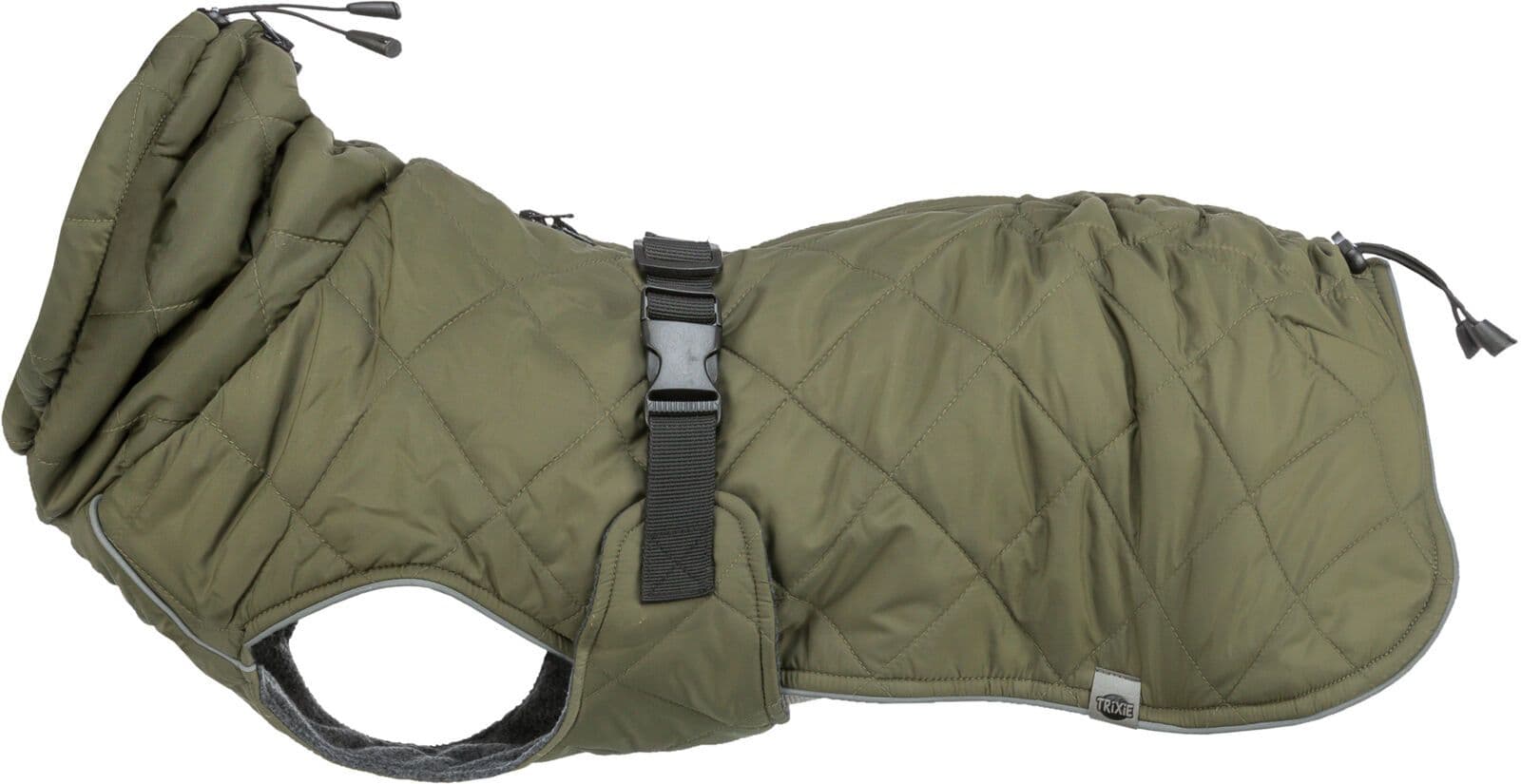 Trixie Minot Dog Coat Olive Green (Small/36cm)