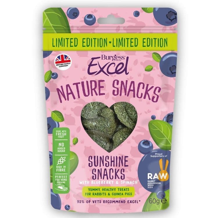 Burgess Excel Nature Sunshine Snacks (60g)