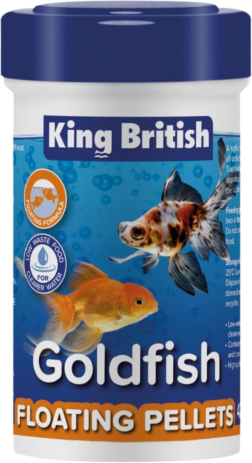 King British Goldfish Floating Food Pellets (42g)