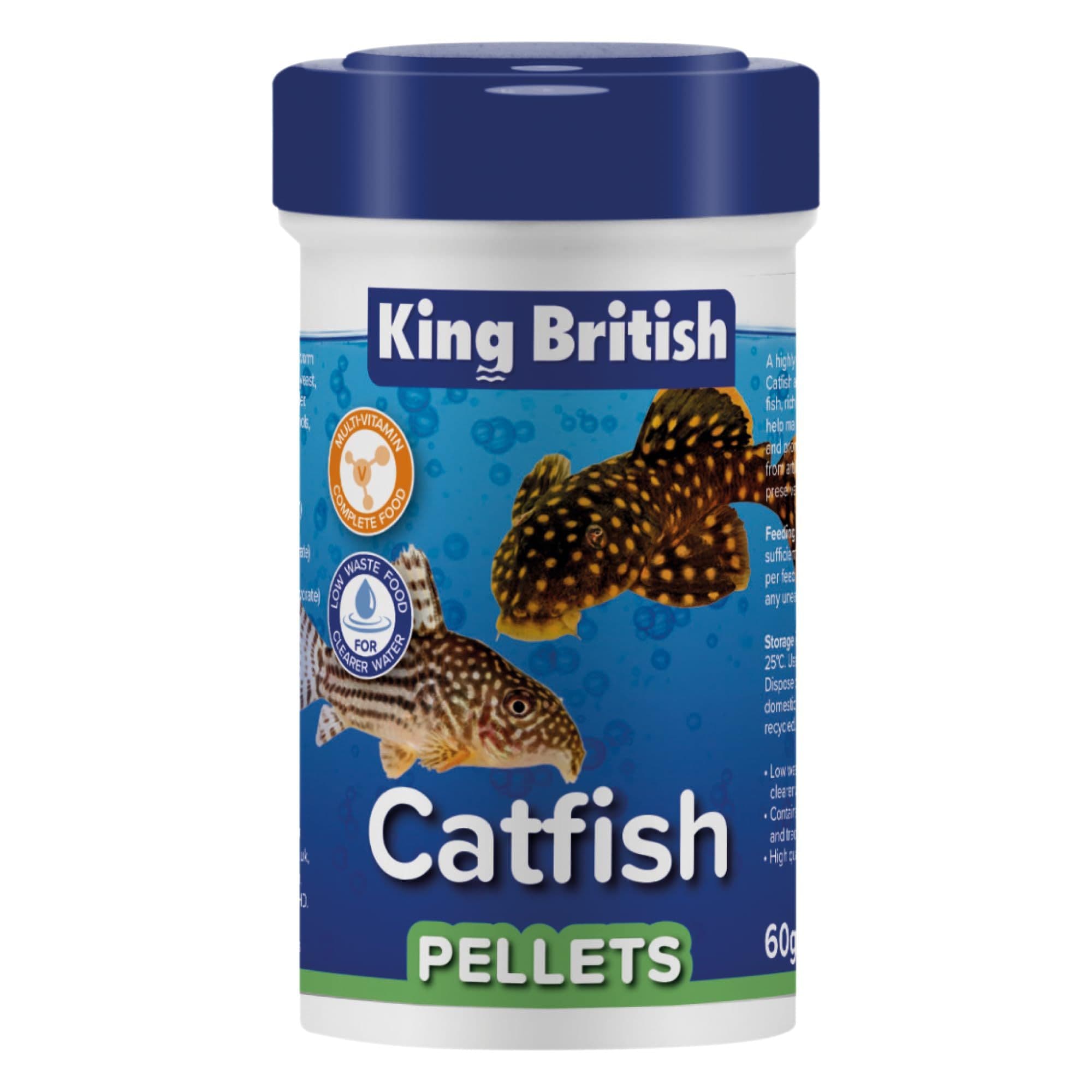 King British Catfish Pellets (60g)