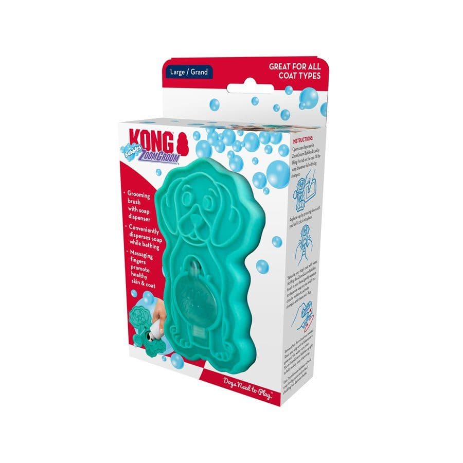 Kong Zoom Groom Bubbles (Large)