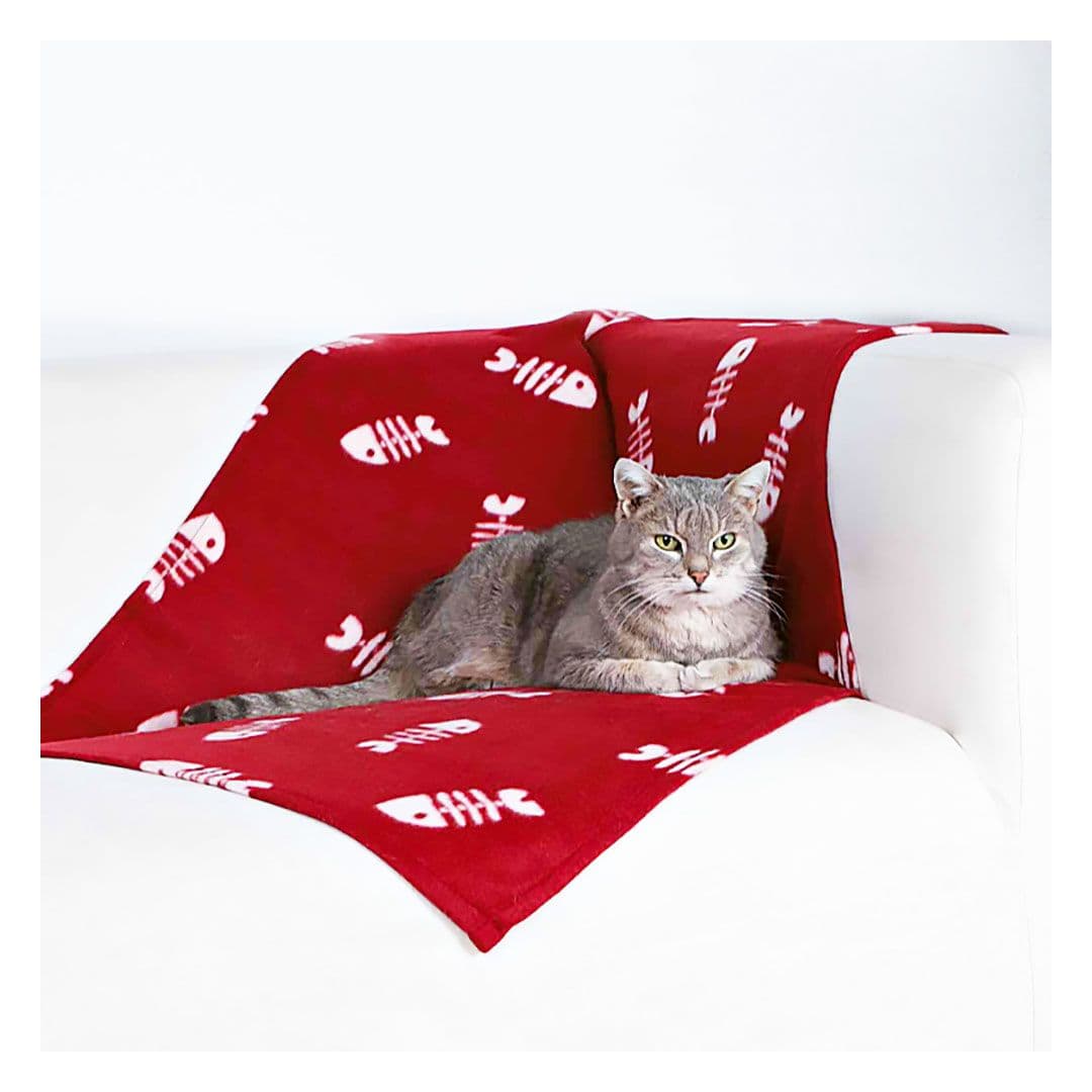 Trixie Fleece Beany Blanket Black (100 x 70cm)