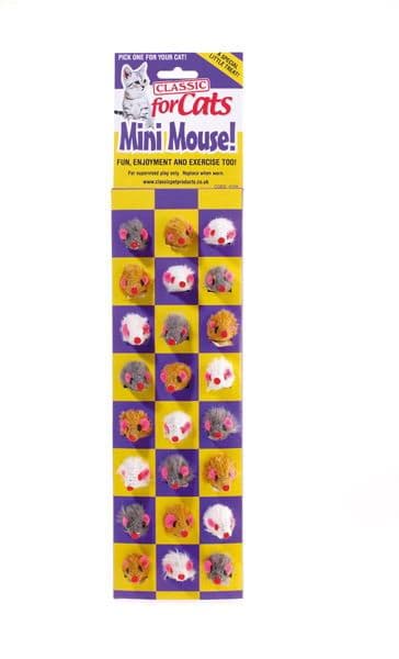Classic Furry Mini Mouse (40mm)