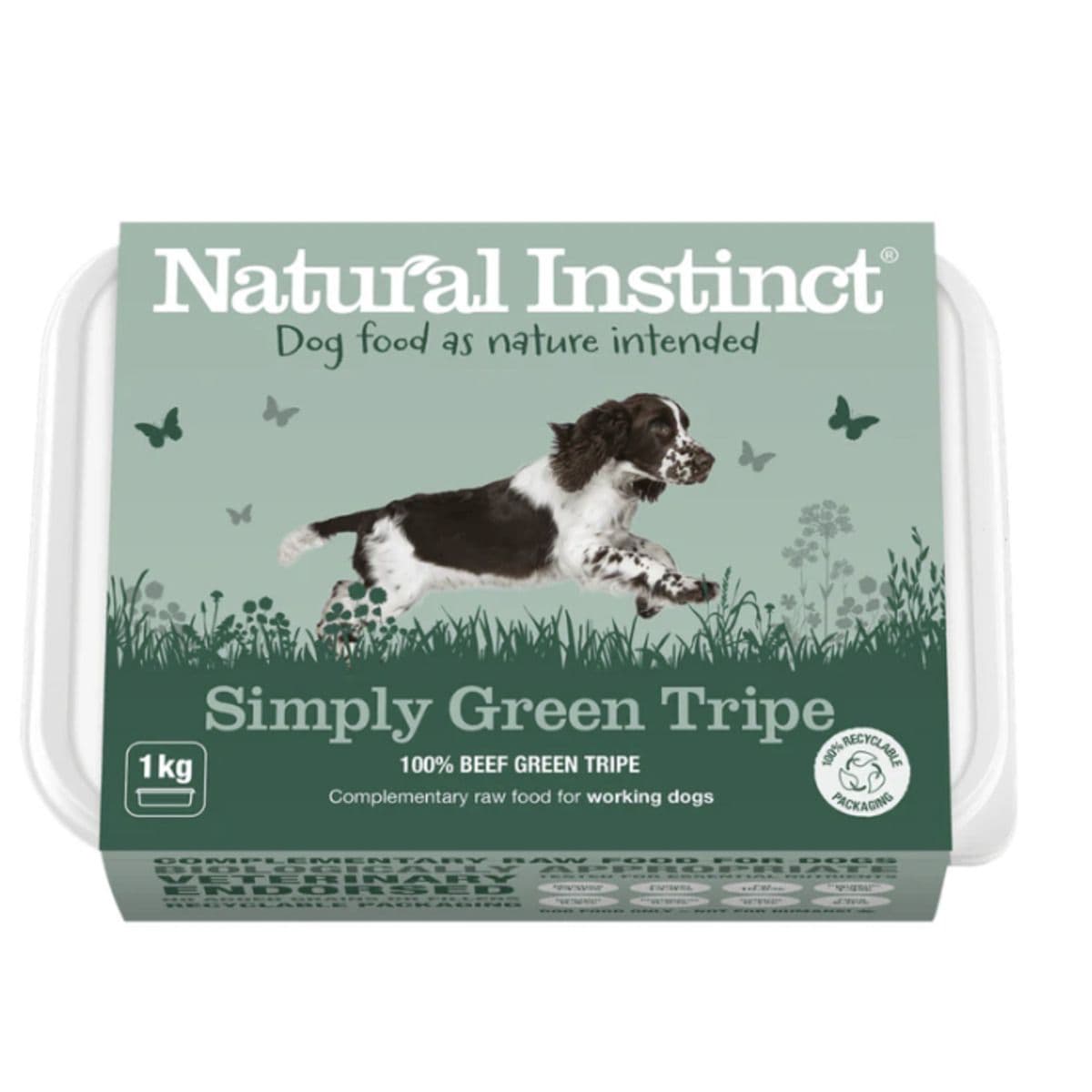 Natural Instinct Simply Green Tripe (1kg)