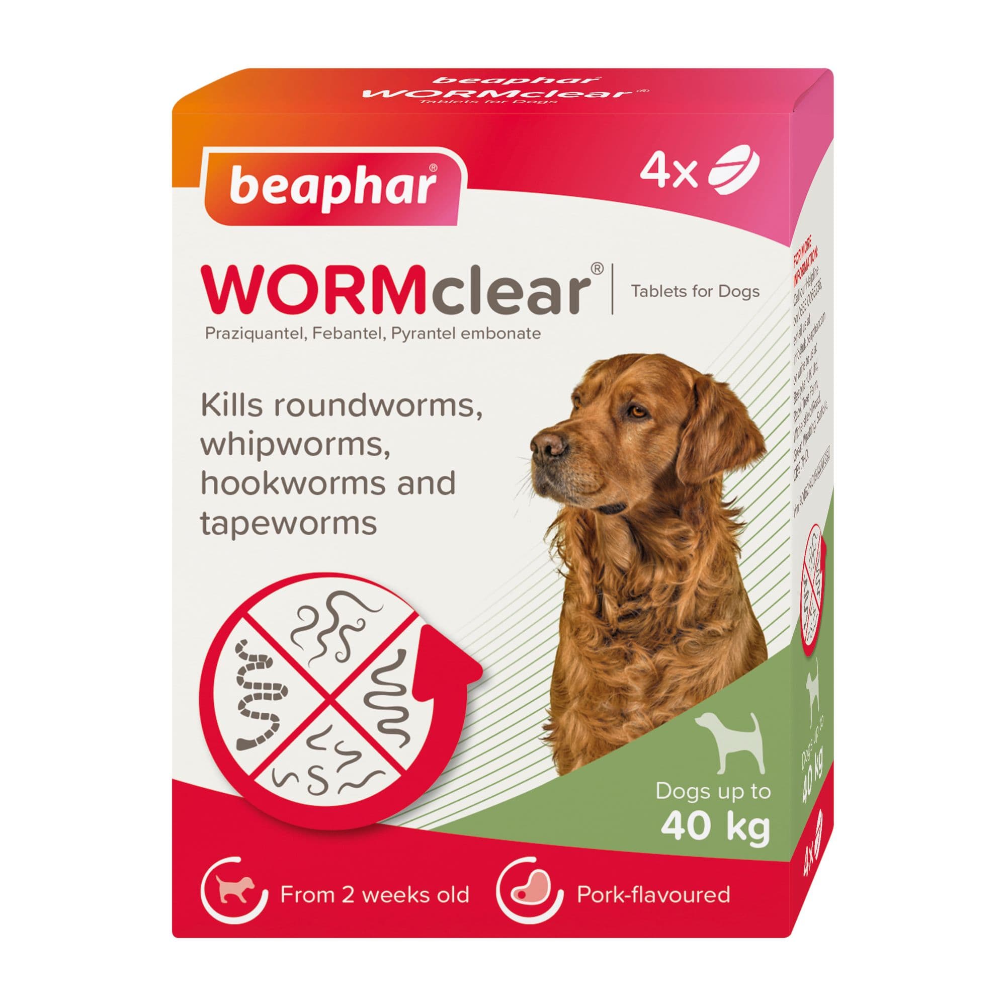Beaphar WORMclear Dogs to 40kg
