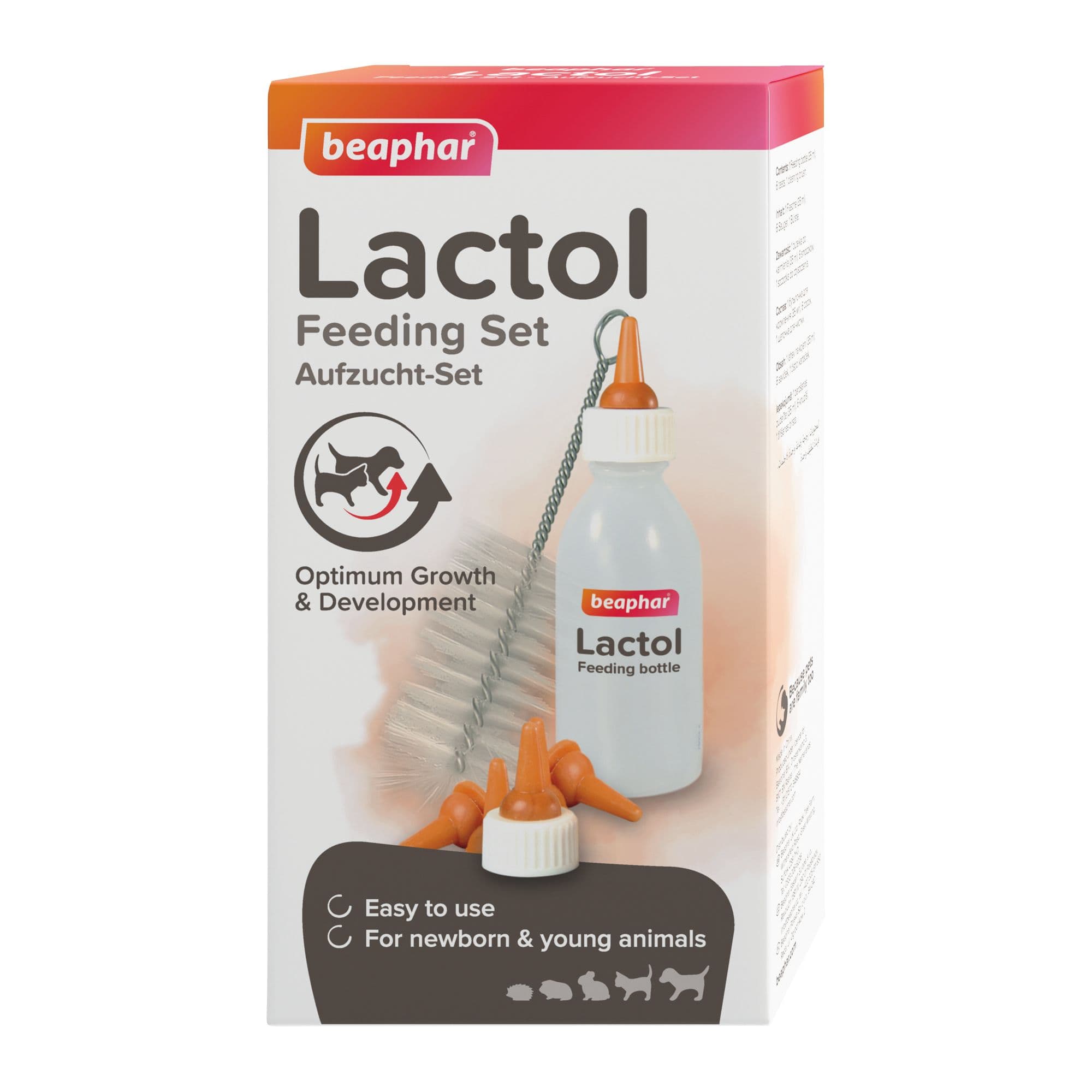 Beaphar Lactol Feeding Set (bottle,4 teats, brush)