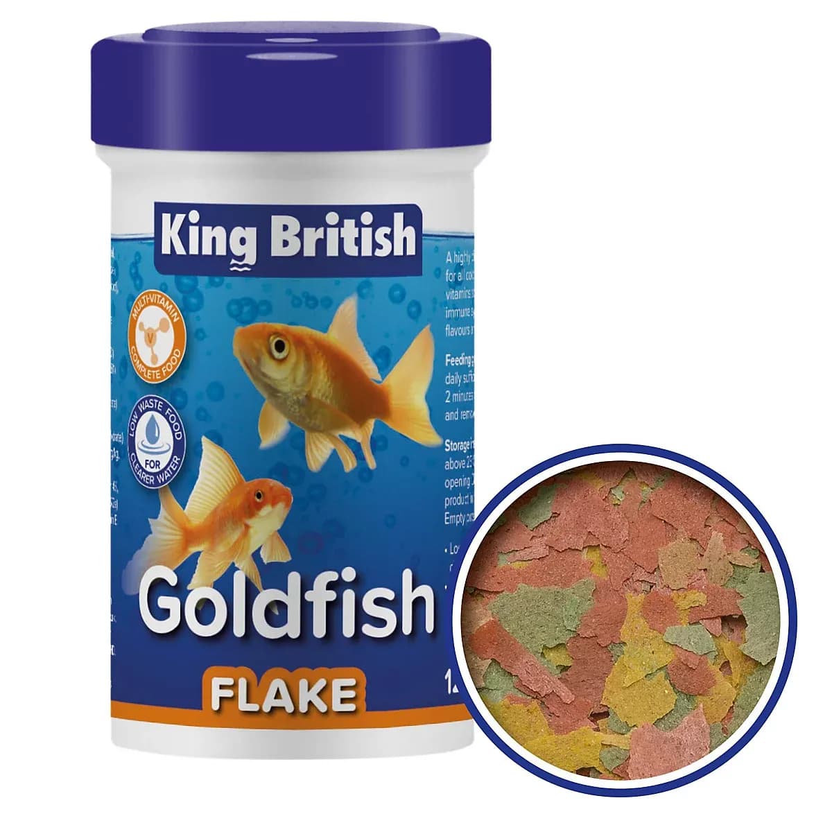 King British Goldfish Flake (With IHB) (12g)