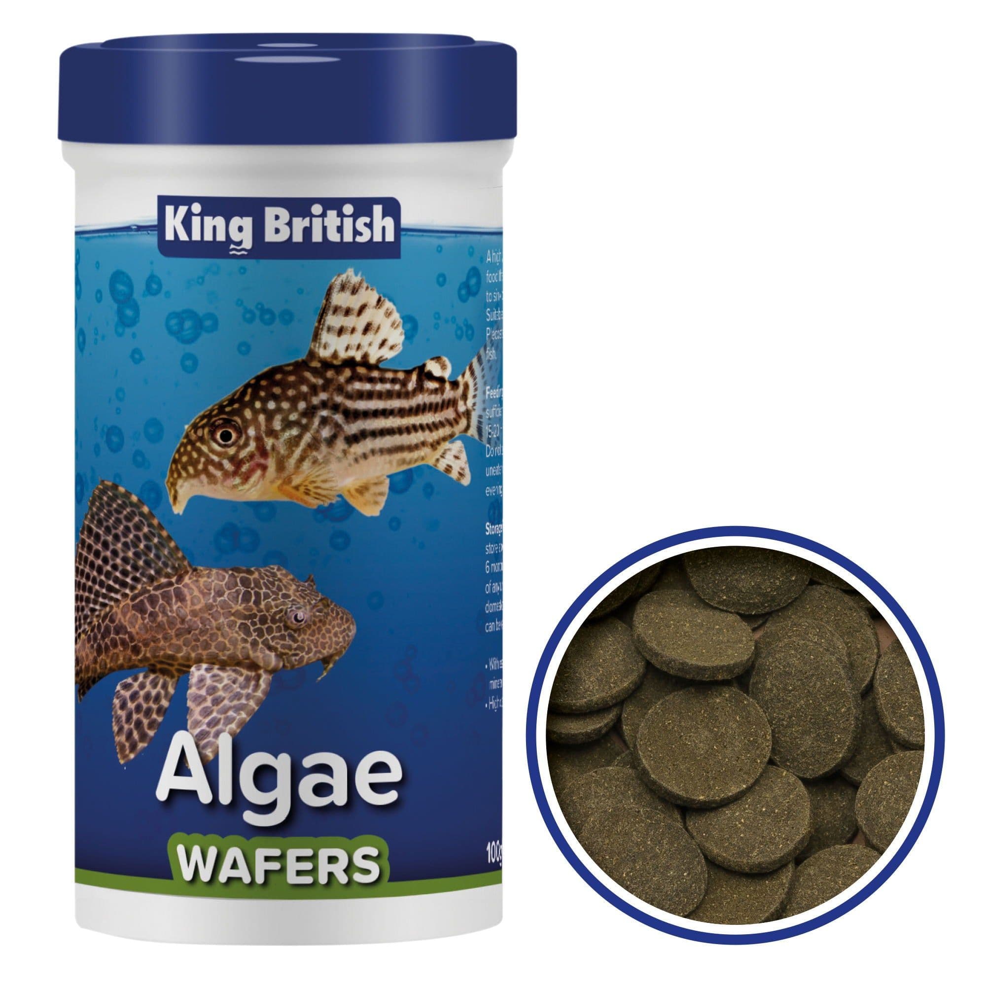 King British Algae Wafers (with IHB) (100g)