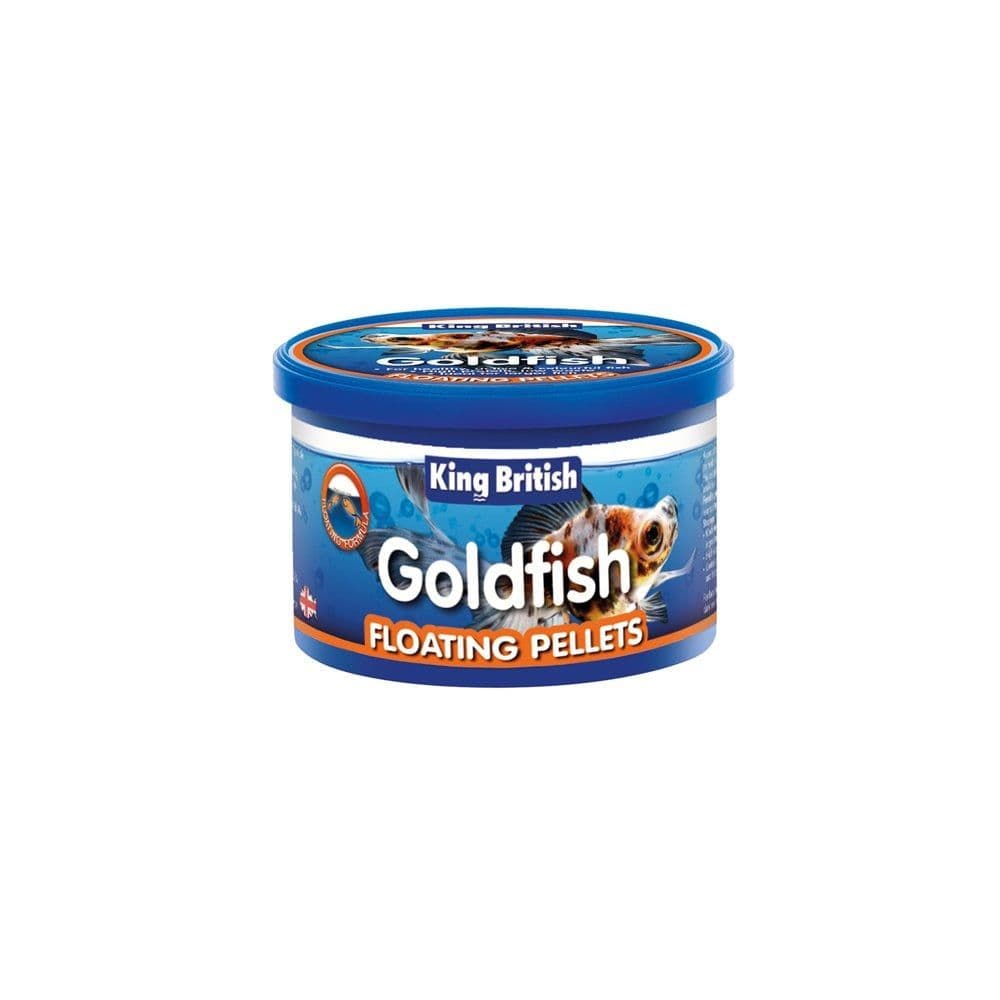 King British Goldfish Floating Food Pellets (75g)