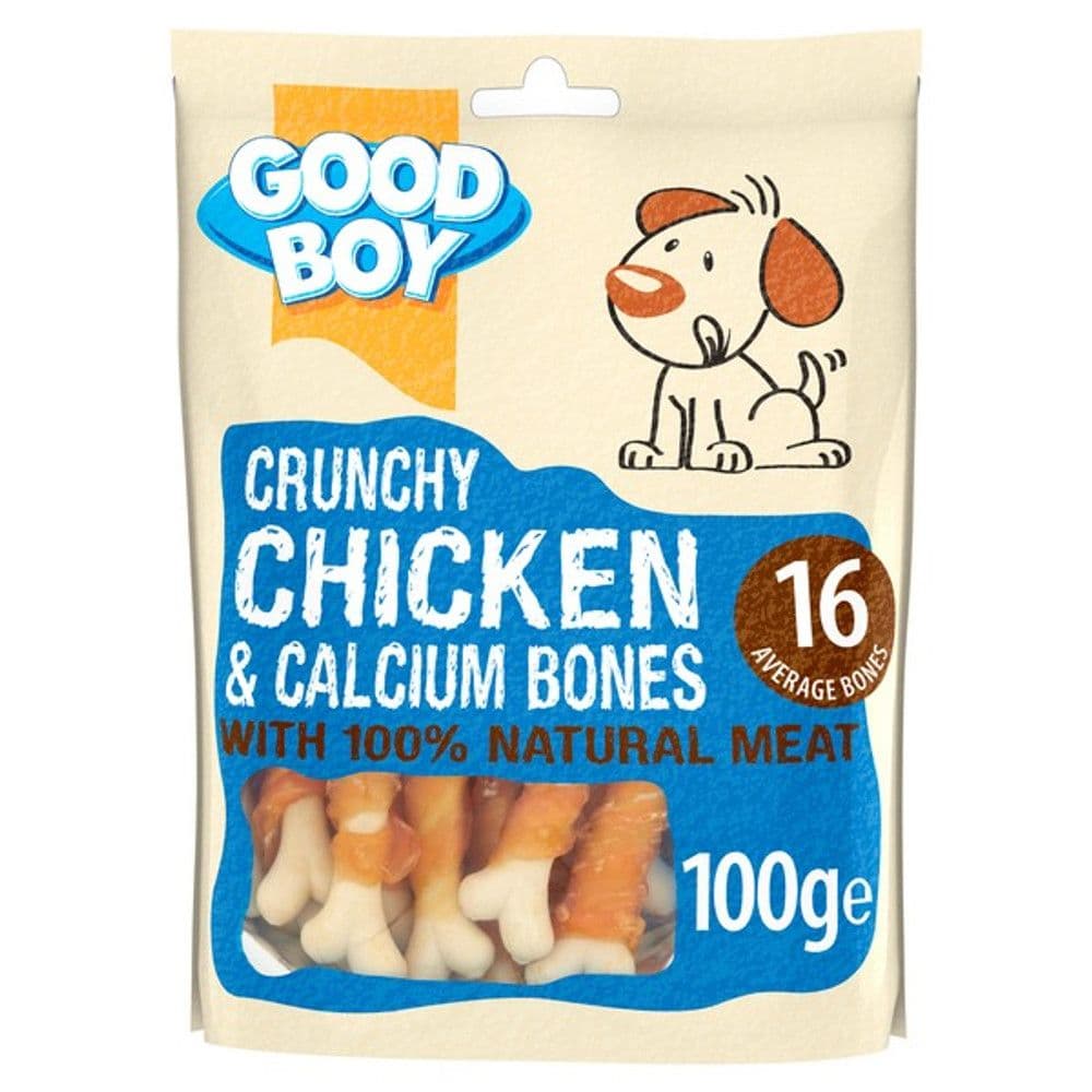 Armitage Good Boy Crunchy Chicken & Calcium Bones (100g)