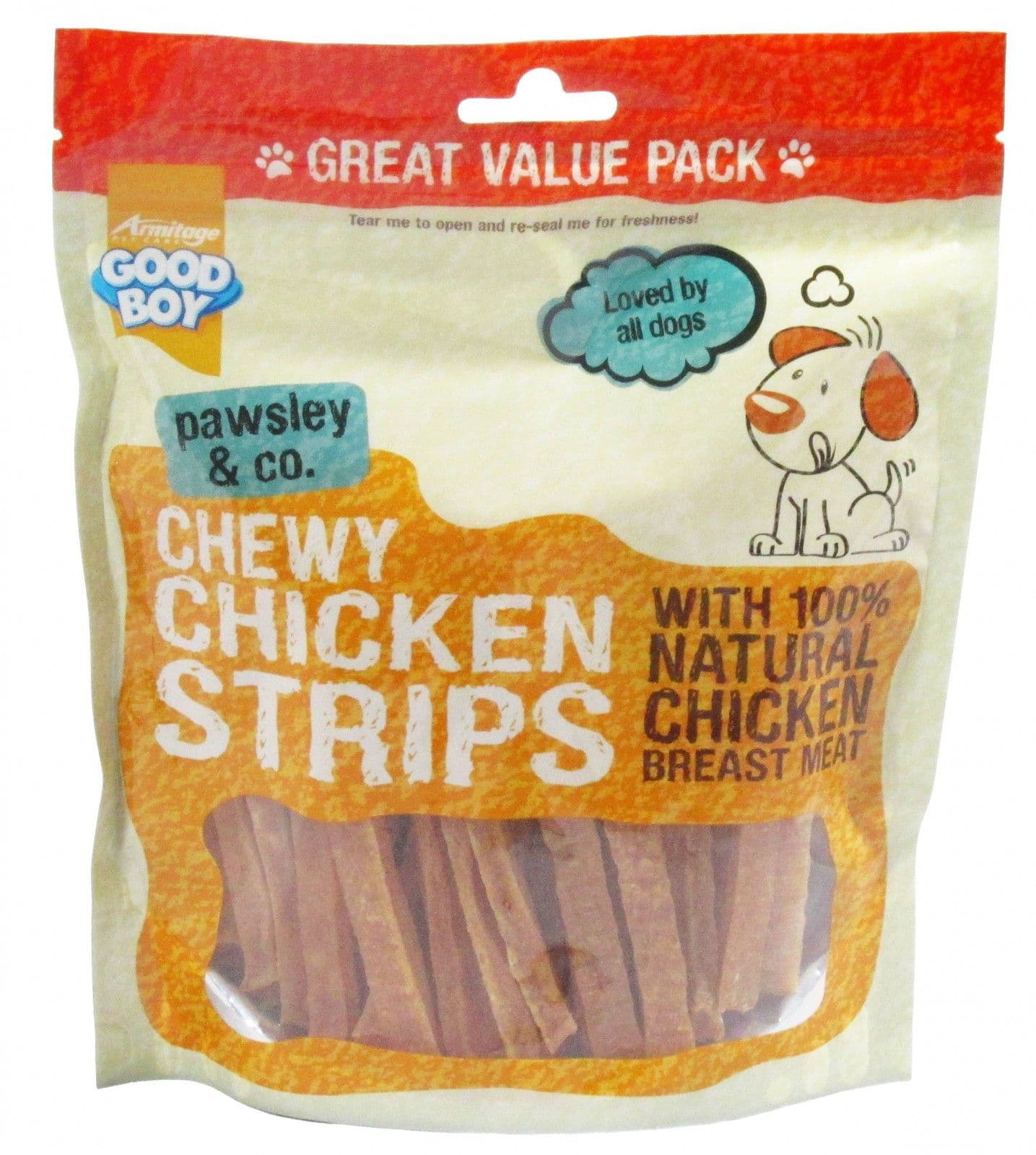 Armitage Good Boy Chewy Chicken Strips (350g)